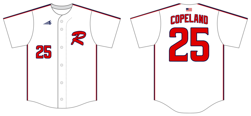 Western Tidewater Rage Custom NanoDri Baseball Jersey #J15D