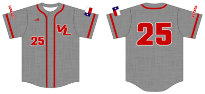 Van Legends Custom NanoDri Baseball Jersey #J3