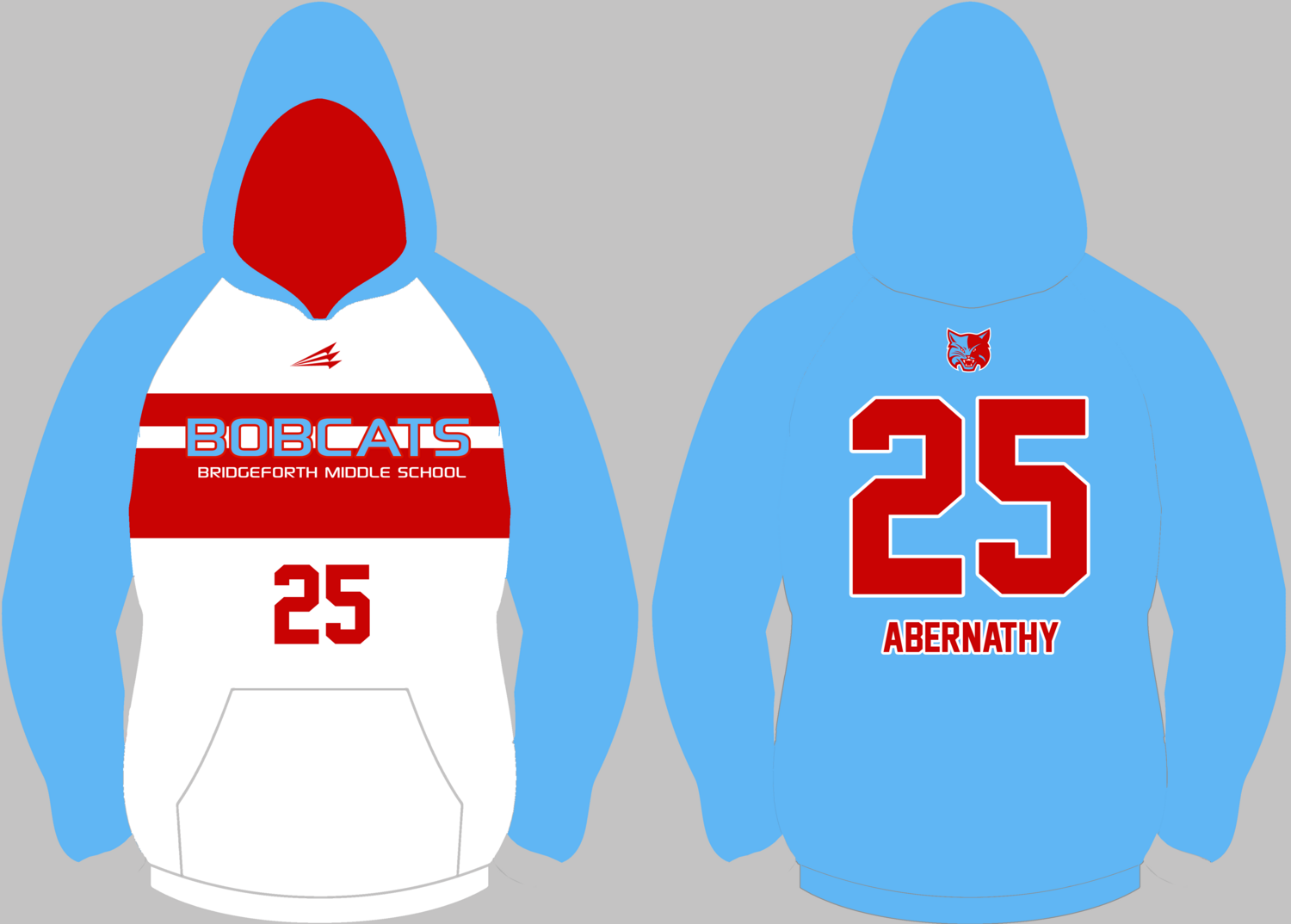 Bridgeforth Middle School Custom Vulcan Hoodie #VH4