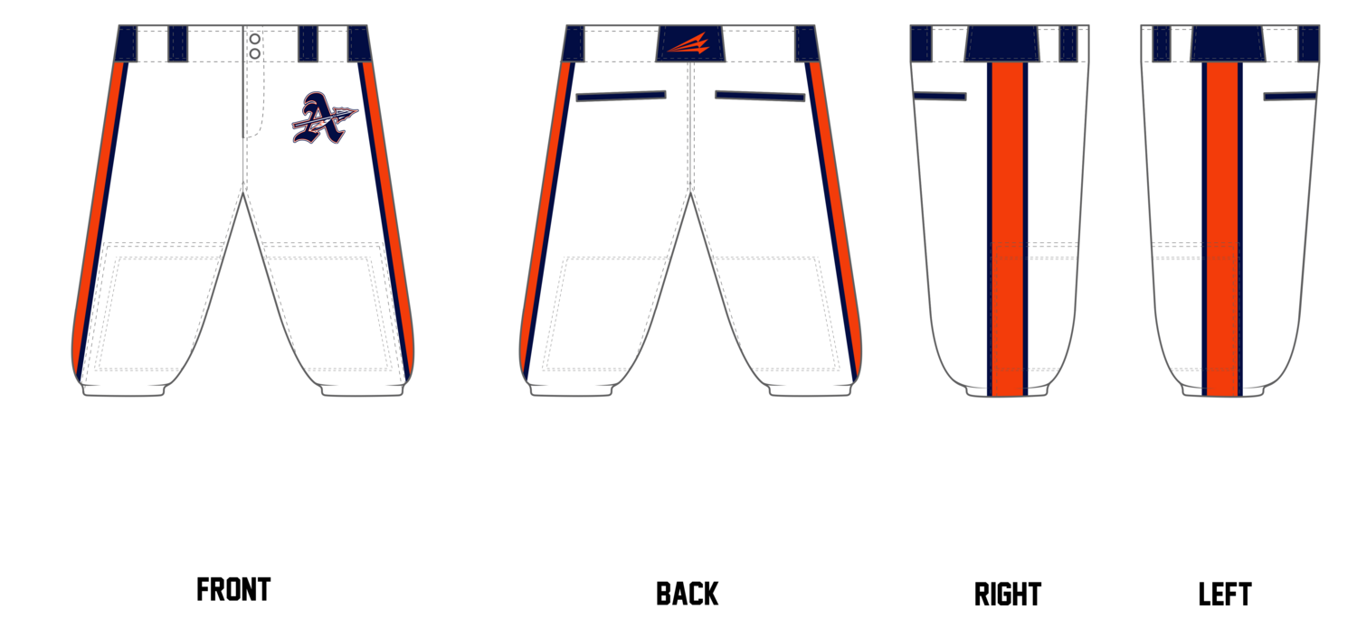 Warriors Baseball Academy Custom Knicker Pant #BP2c