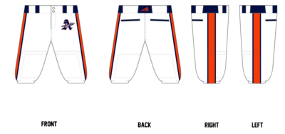 Warriors Baseball Academy Custom Knicker Pant #BP2c