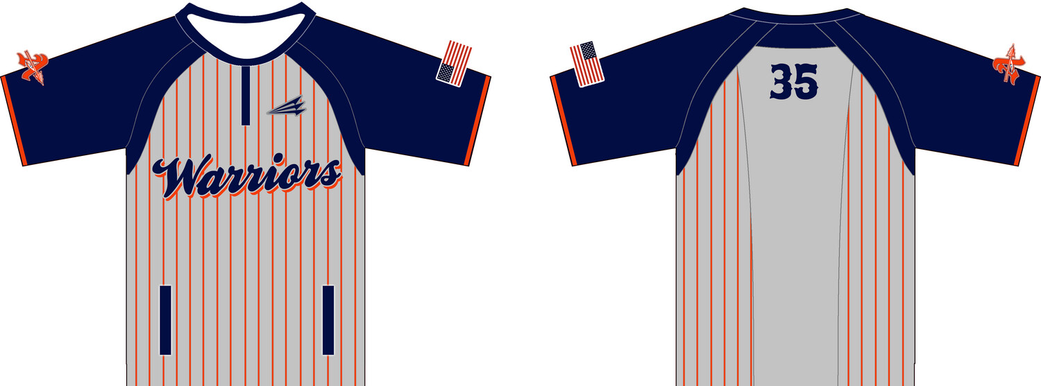 Warriors Baseball Academy Custom Cage Jacket #CC2