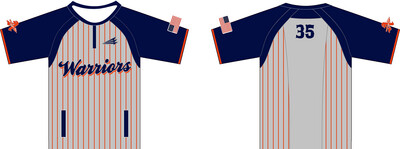 Warriors Baseball Academy Custom Cage Jacket #CC2