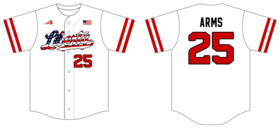 Liberty High School Baseball Custom NanoDri Baseball Jersey #J4b
