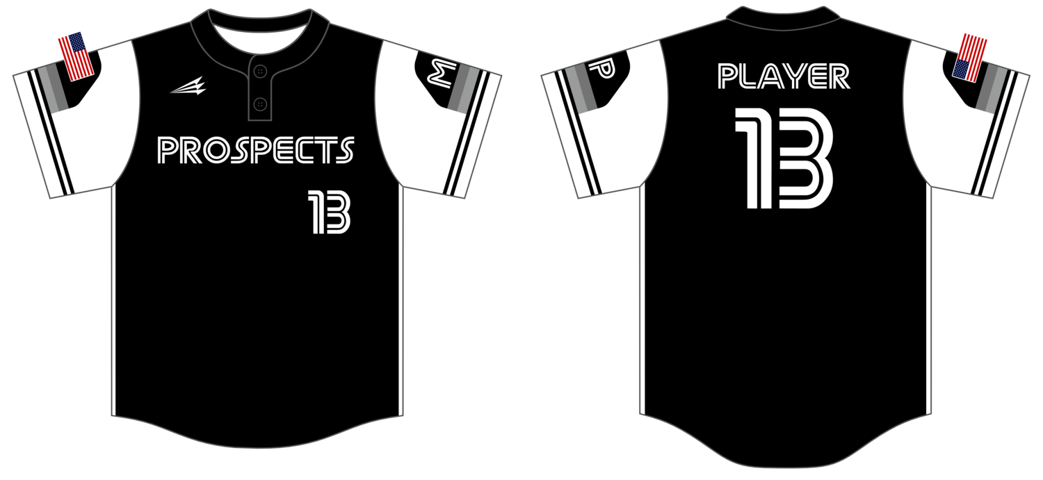 Mid Penn Prospects Custom Hexaflex Baseball Jersey #J12