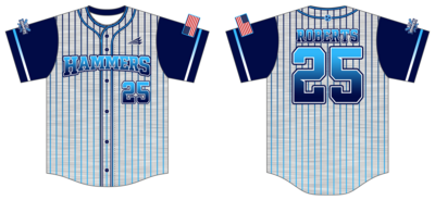 931 Hammers Custom Hexaflex Baseball Jersey #J15