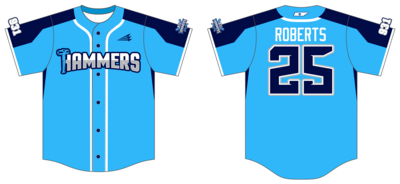 931 Hammers Custom Hexaflex Baseball Jersey #J14