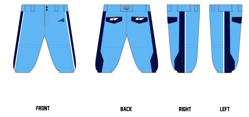 931 Hammers Custom Knicker Baseball Pants #BP14B