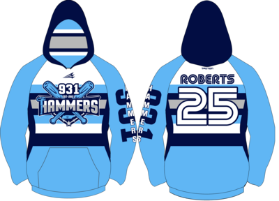 931 Hammers Custom Vulcan Hoodie #VH3