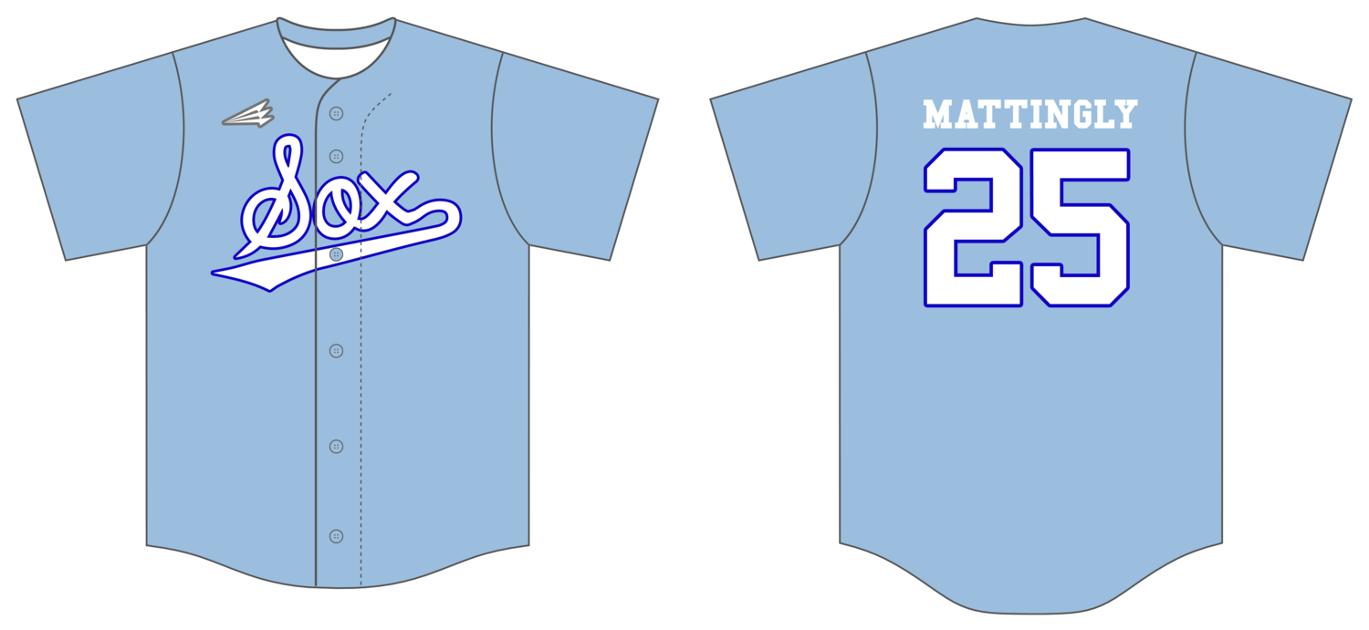 Kentuckiana Blue Sox Custom NanoDri Baseball Jersey #16B