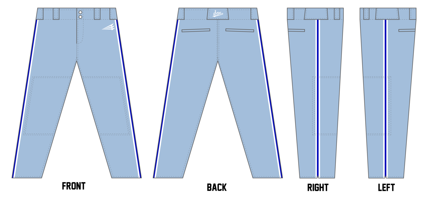 Kentuckiana Blue Sox CUSTOM Relaxed Baseball Pant #BP16J