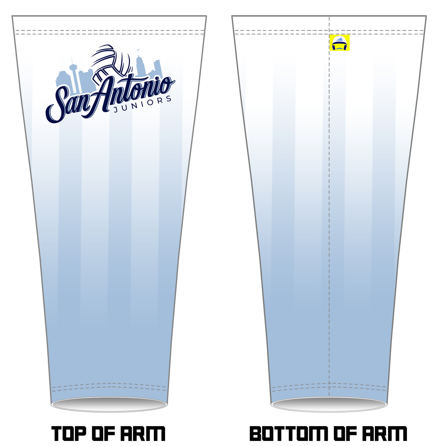 San Antonio Juniors Custom Arm Sleeve #AS3C