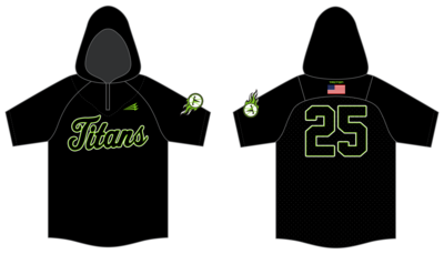 Romeoville Titans Custom Batting Practice Jacket #BPJ1E