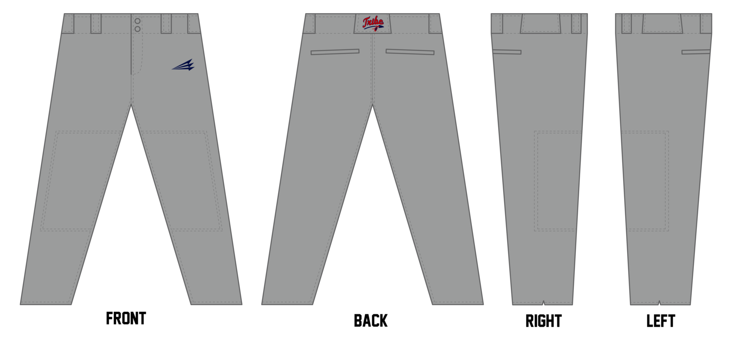 Tombigbee Tribe Custom Long Baseball Pants #BP31D