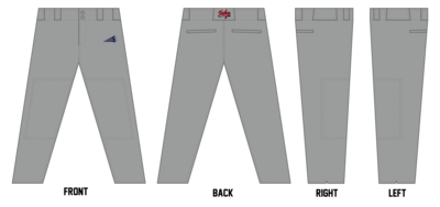 Tombigbee Tribe Custom Long Baseball Pants #BP31D