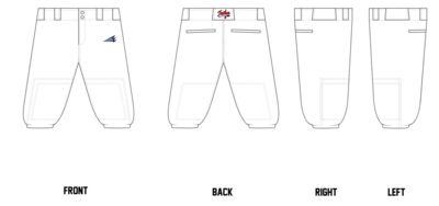 Tombigbee Tribe Custom Knicker Baseball Pants #BP33B
