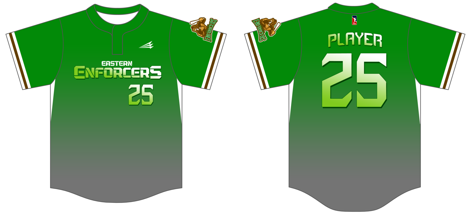 Eastern Enforcers Custom HexaFlex Baseball Jersey #J4d