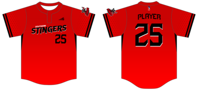 Southern Stingers Custom HexaFlex Baseball Jersey #J7b