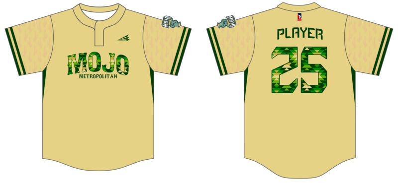 Metropolitan Mojo Custom HexaFlex Baseball Jersey #J5b