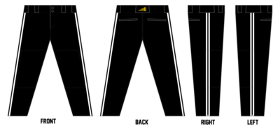 Oklahoma Bucks CUSTOM Relaxed Baseball Pant #BP3