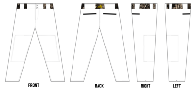 Oklahoma Bucks Custom Relaxed Baseball Pant #BP1B