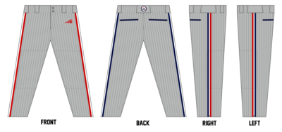 Mid Hudson Twins CUSTOM Relaxed Baseball Pant #BP1a