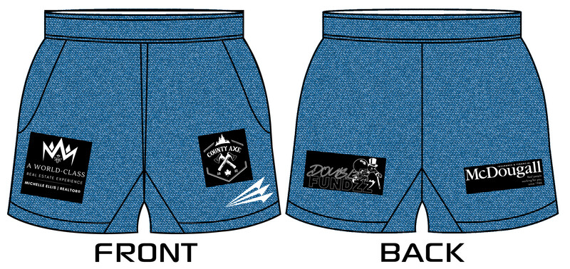 Cunning Stunts Rugby Custom Shorts #RS1b
