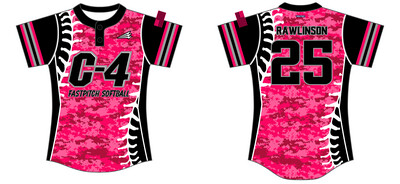 C-4 Custom HexaFlex Softball Jersey #J8i
