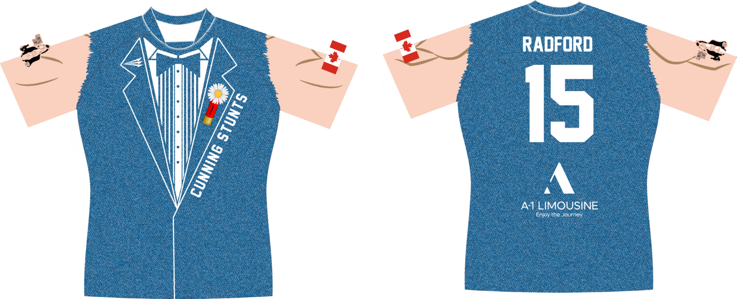Cunning Stunts Custom Pro-Premier Rugby Jersey #J1b