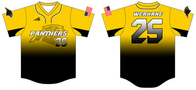 Lena Panthers Custom NanoDri Baseball Jersey #J1