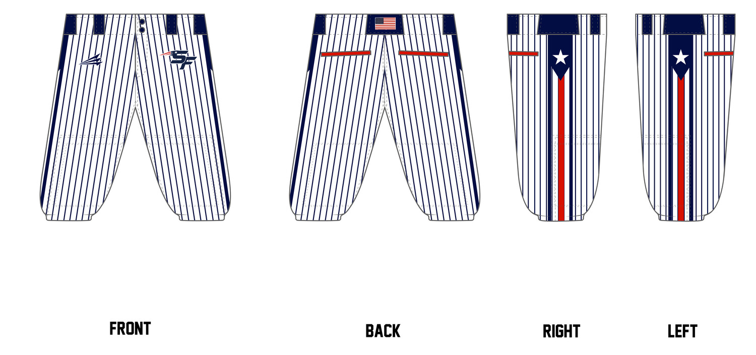 Southside Freedom Custom Knickers Baseball Pant #BP9