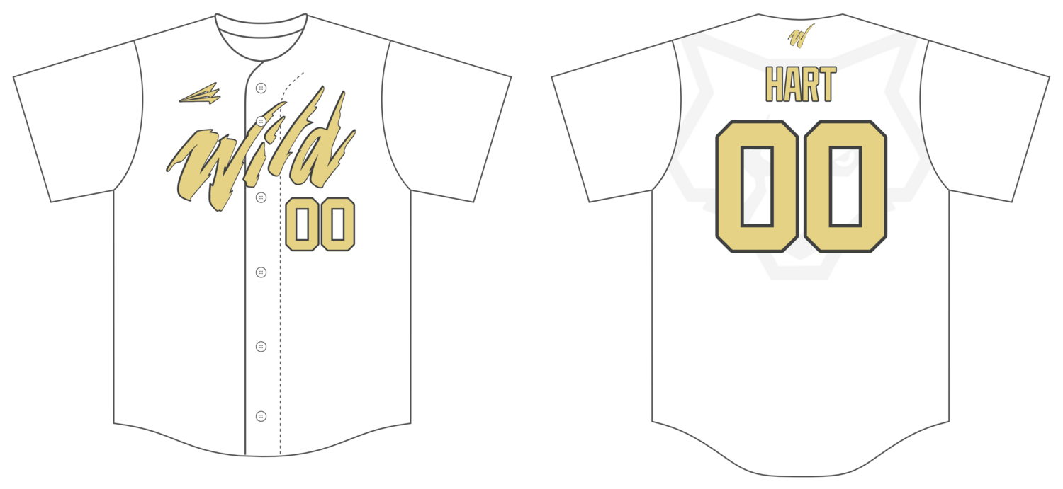 WILD B.C. (Neshaminy) Custom HexaFlex Baseball Jersey #J11
