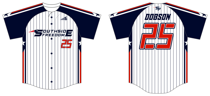 Southside Freedom Custom NanoDri Baseball Jersey #J9