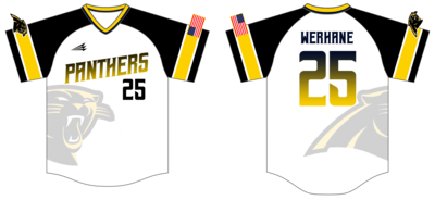 Lena Panthers Custom NanoDri Baseball Jersey #J3