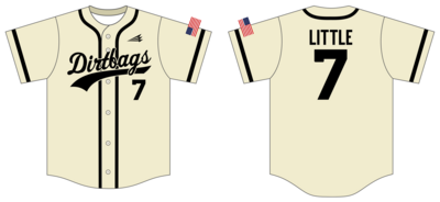 Quincy Dirtbags Custom Hexaflex Baseball Jersey #J28
