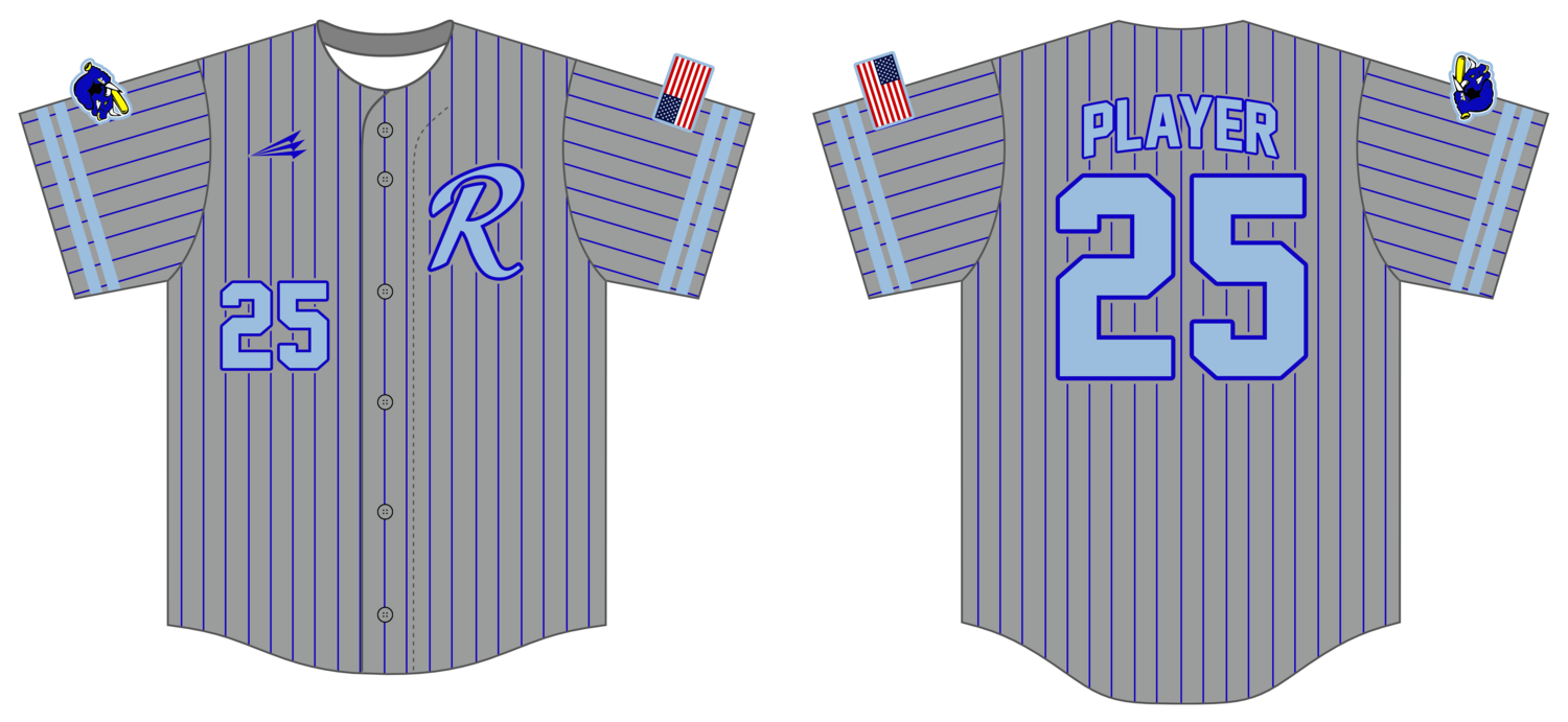 Hanover Rampage Custom Hexaflex Baseball Jersey #J20B