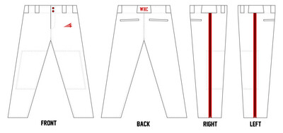 WHC Renegades Relaxed Baseball Pant #BP23C