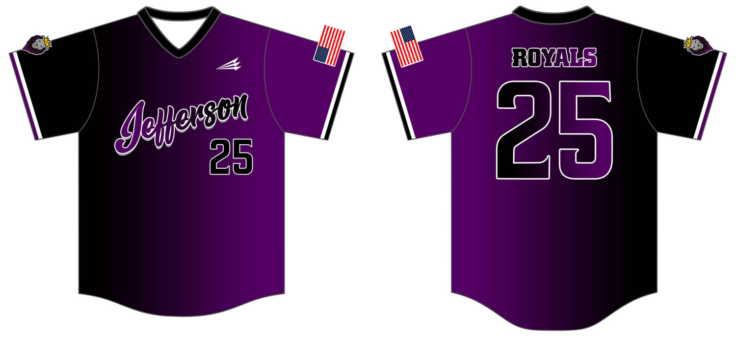 Jefferson County Christian Custom HexaFlex Baseball Jersey #J1B