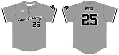 Iron Academy Custom HexaFlex Baseball Jersey #J3D