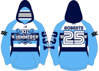 931 Hammers Custom Vulcan Hoodie #VH3B