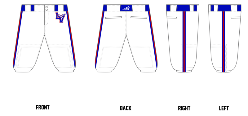 Lake Villa Eagles Custom Relaxed Baseball Pant #BP6