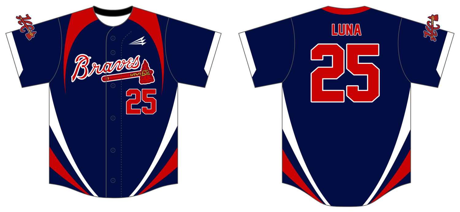 Hub City Braves Custom HexFlex Baseball Jersey #J6