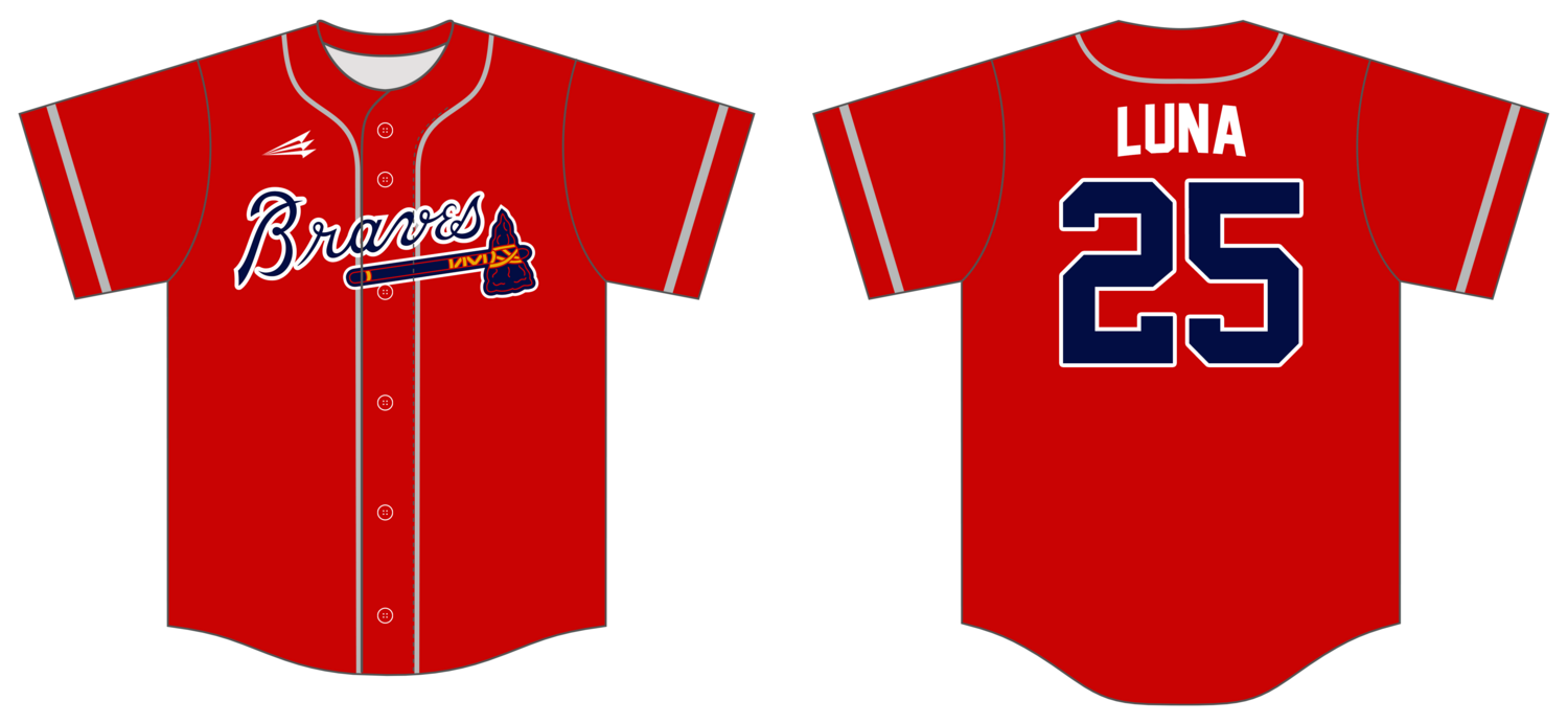 Hub City Braves Custom HexFlex Baseball Jersey #J2D