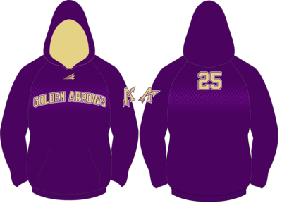 Sullivan Golden Arrows Custom Vulcan Hoodie #VH1