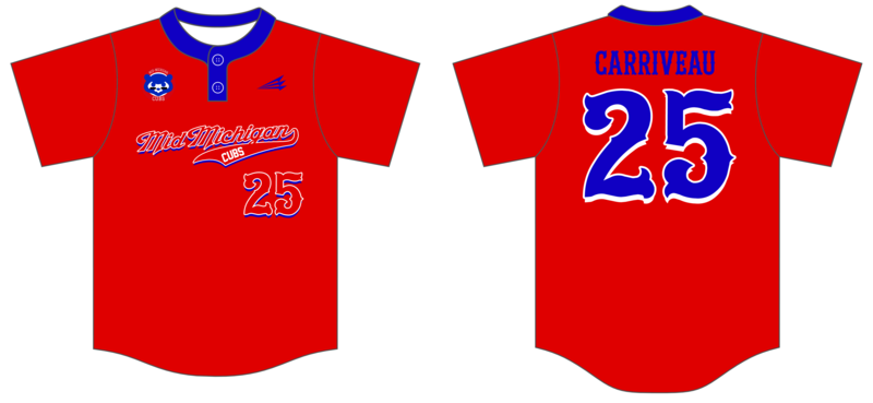 Mid Michigan Cubs Custom NanoDri Baseball Jersey #J4C