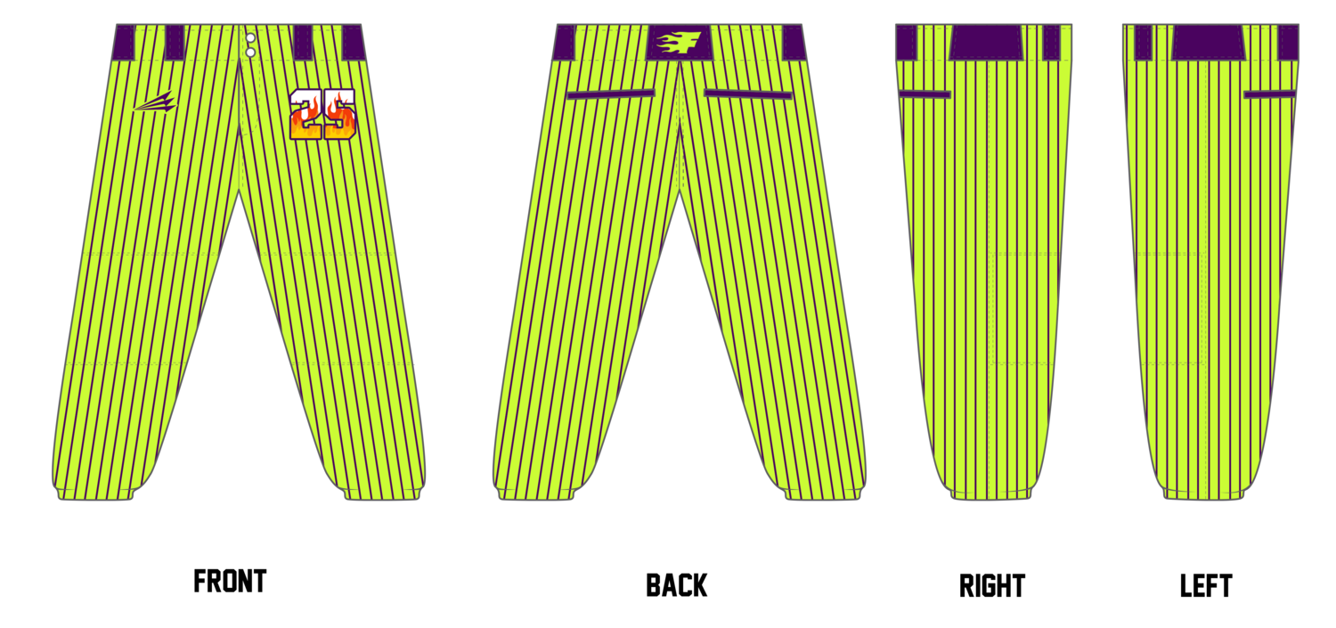 Alabama Fire Custom Fastpitch Pant #FP10