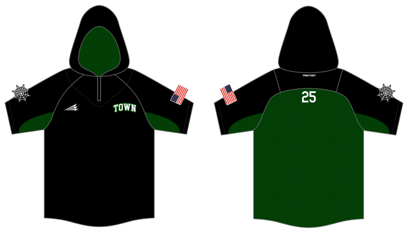 Yorktown Spiders Custom Batting Practice Jacket #BPJ1