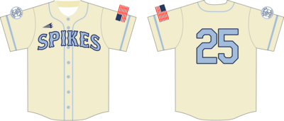 Salina Spikes Custom HexaFlex Baseball Jersey #J12d