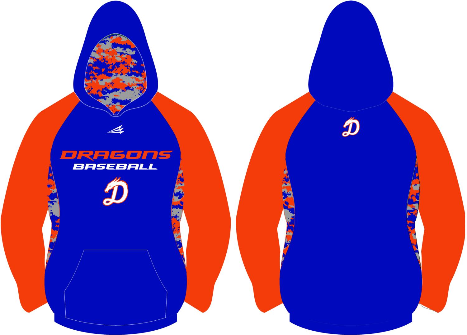 Southern Indiana Dragons Custom Vulcan Hoodie #VH1