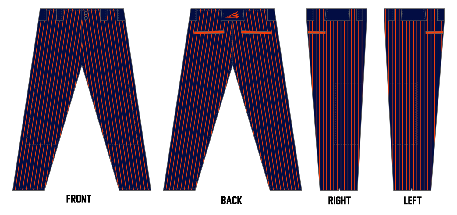Penticton Tigers CUSTOM ProFit Baseball Pant #BP1a